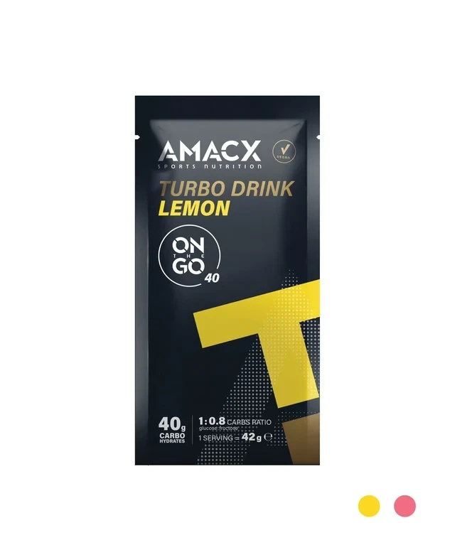 Amacx energy drink turbo on the go 1:0,8 lemon 12x