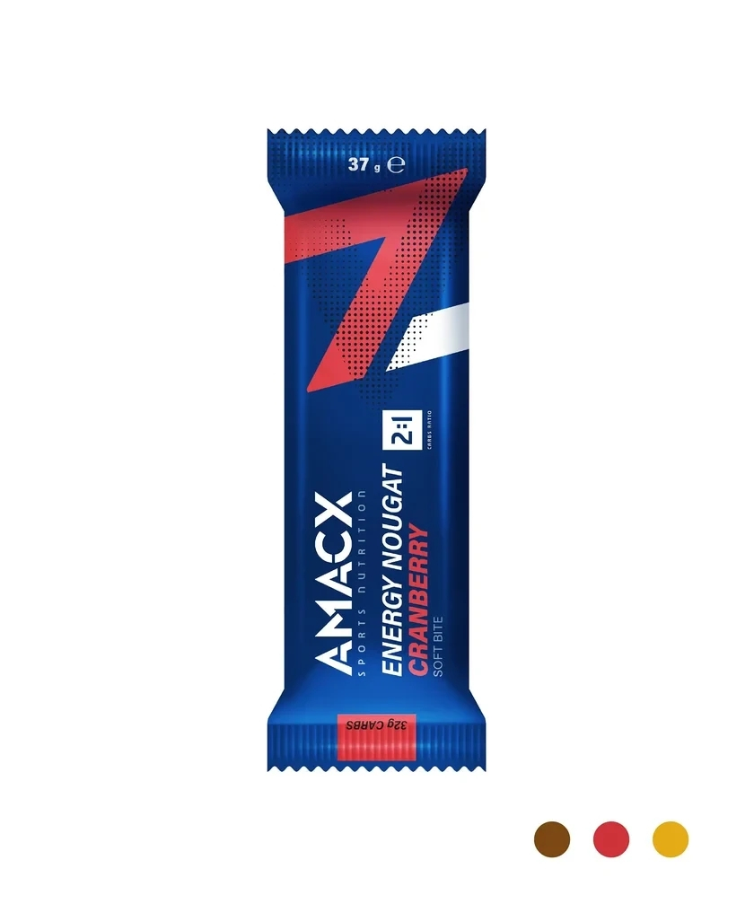 Amacx energy nougat 12x37gr cranberry