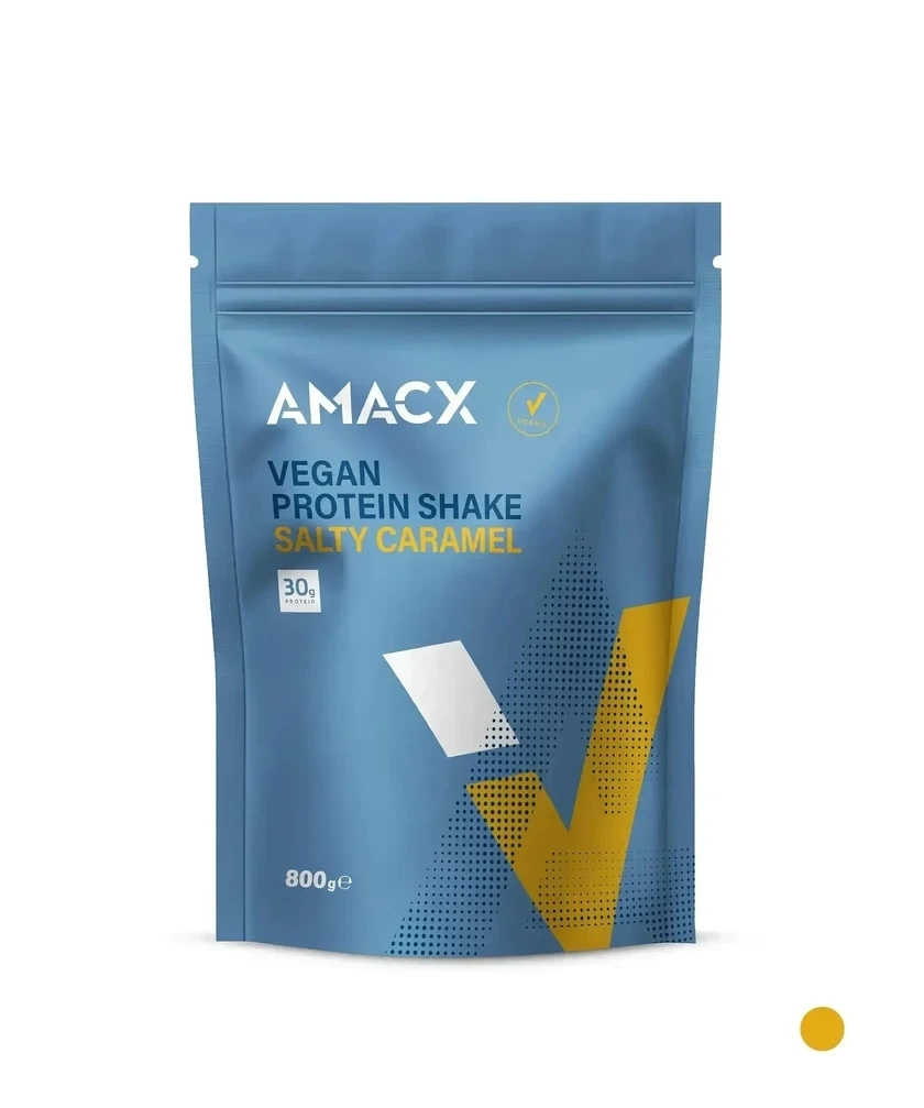 Amacx recovery shake vegan salty caramel 800gr